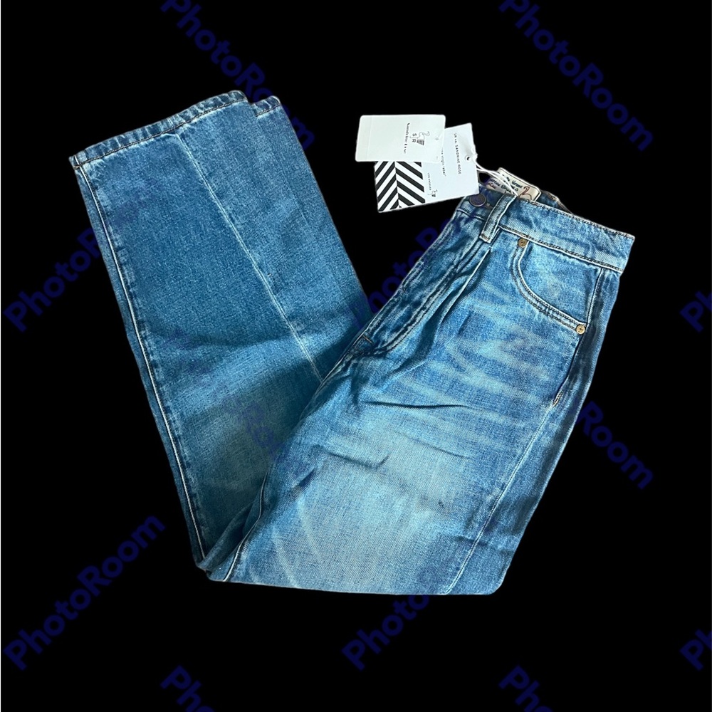 Sandrine Rose NWT The Virgin Label Indigo Distressed Jeans size 26
